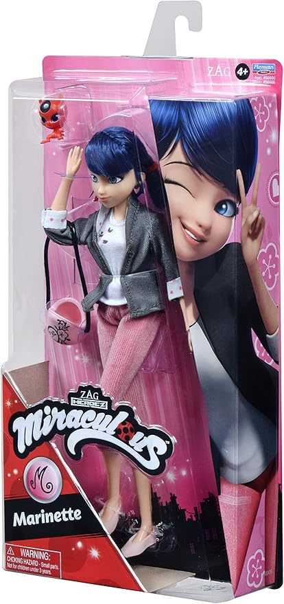 Miraculous: Tales of Ladybug & Cat Noir - Marinette 26cm Fashion Doll with Accessories (Bandai)
