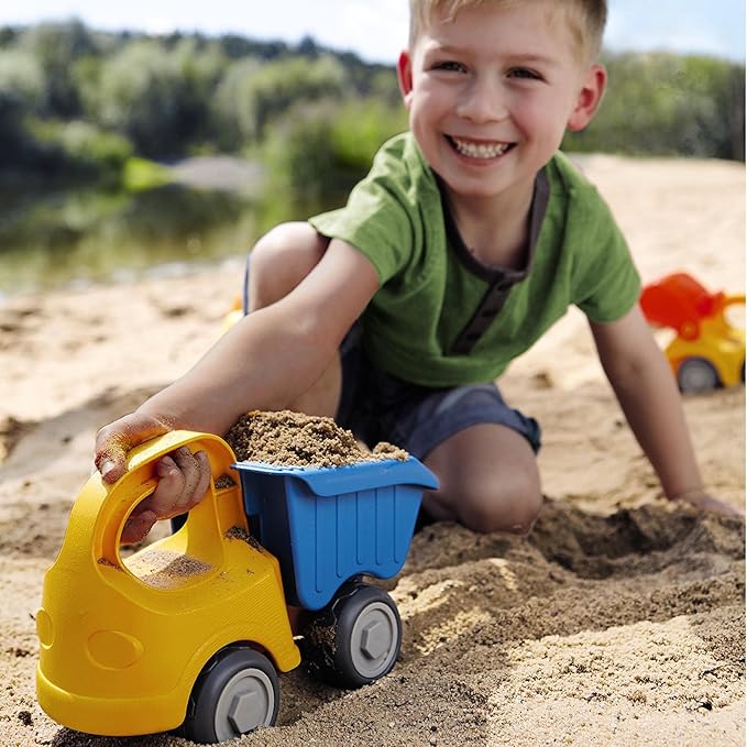 HABA Dump Truck Beach Toys for Toddlers, Construction Toys & Beach Essentials for Kids 18 Months+