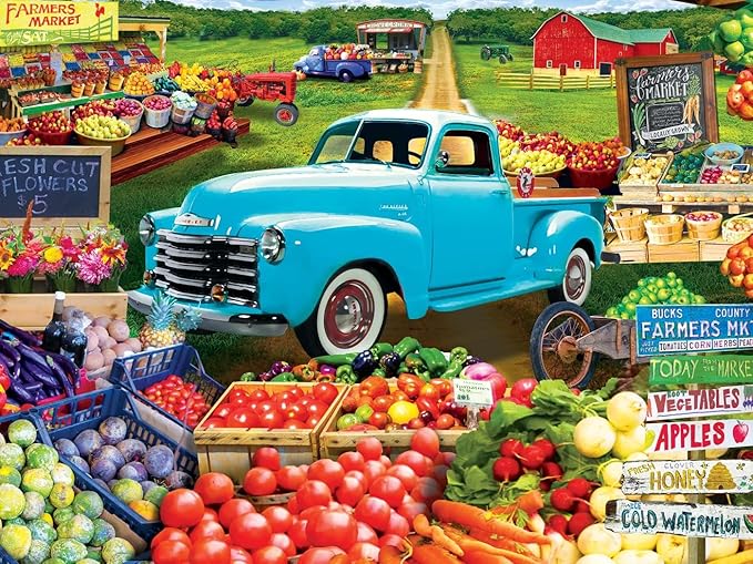 Masterpieces 750 Piece Jigsaw Puzzle for Adults and Family - Locally Grown - 18"x24"