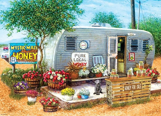 EuroGraphics (EURHR Honey for Sale 500Piece Puzzle 500Piece Jigsaw Puzzle