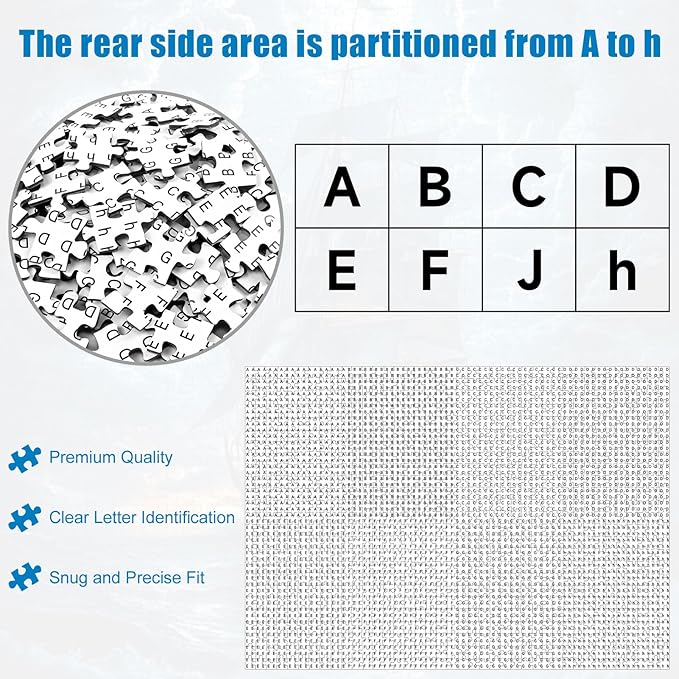 1000 Piece Jigsaw Puzzle for Adults, Vibrant Giraffe Animal Pattern, Back with Letters, Ideal for Home Decor & Puzzle Lover Gifts