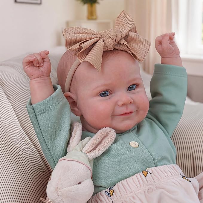 BABESIDE Reborn Baby Dolls, 20Inch Cute Soft Vinyl Realistic-Newborn Baby Doll Poseable Real Life Lifelike Baby Dolls w/Doll Accessories for 3+ Year Old Girls