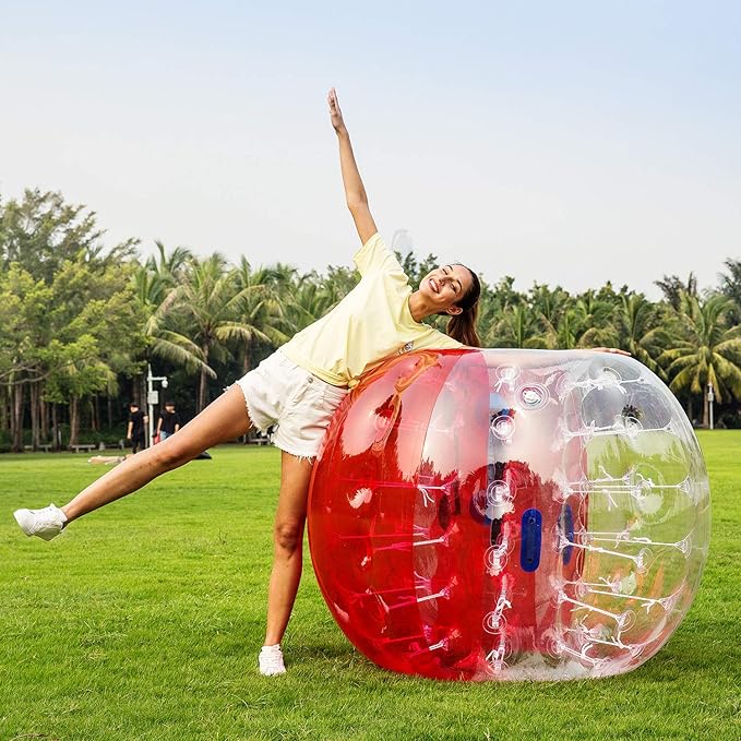 Bumper Bubble Soccer Balls for Teens/Adults, Body Zorb Ball Dia 4FT/5FT(1.2m/1.5m) 1 Pack