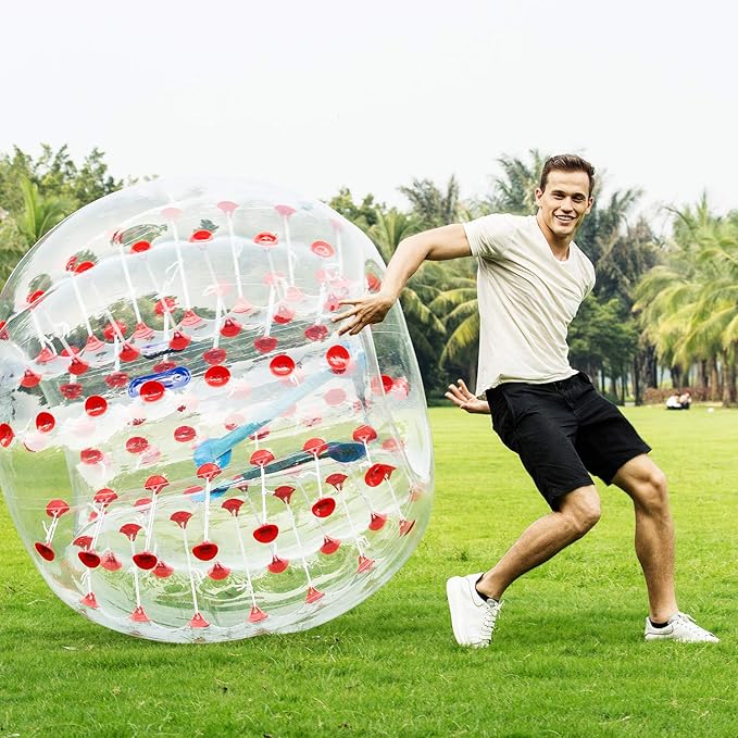 Bumper Bubble Soccer Balls for Teens/Adults, Body Zorb Ball Dia 4FT/5FT(1.2m/1.5m) 1 Pack