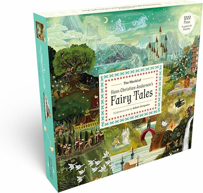 The World of Hans Christian Andersen's Fairy Tales: A 1000-piece Jigsaw Puzzle by Adam Simpson