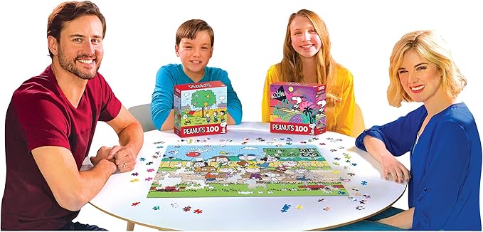 RoseArt - Peanuts - 100 Piece Jigsaw Puzzle for Kids and Adults