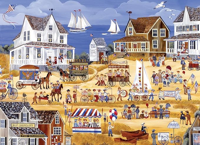 EuroGraphics (EURHR 4th of July Parade 300Piece Puzzle 300Piece Jigsaw Puzzle