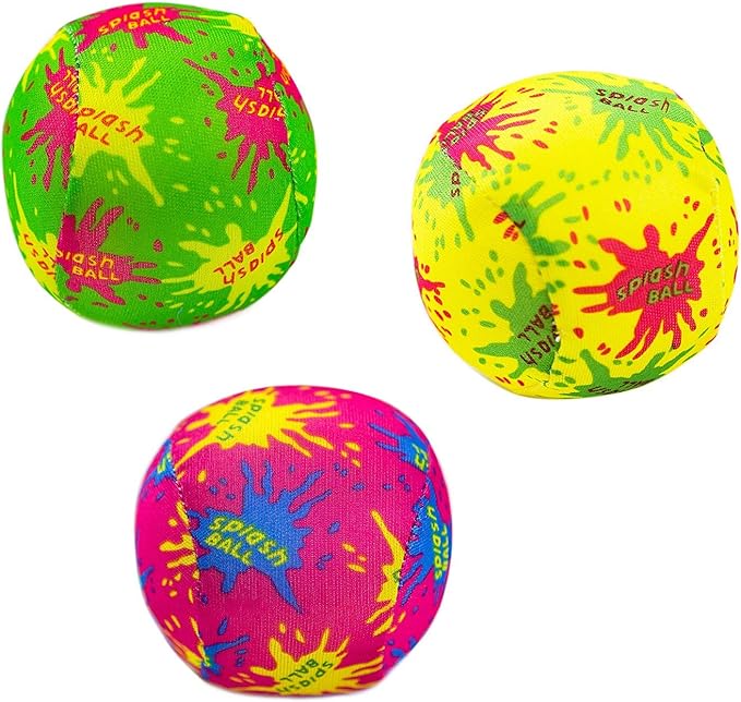 Super Z Outlet Water Splash Balls for Pool, Summer Beach Soaking Games and Fun Children Party Activities (12 Pack)