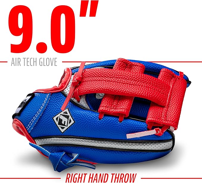 Franklin Sports Air Tech Foam Baseball Glove and Ball Set