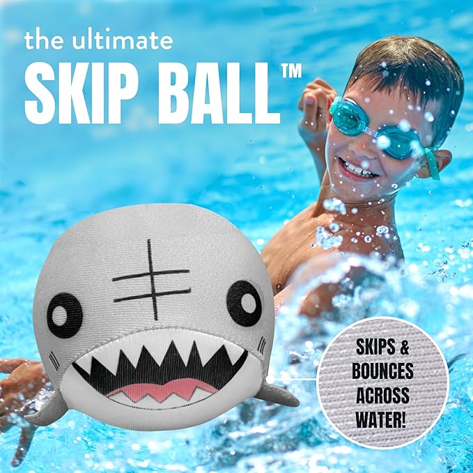 Activ Life The Ultimate Water Skip Balls, Water Bouncing Ball for Swimming Pool, Beach Toys for Friends, Family, Kids and Adults