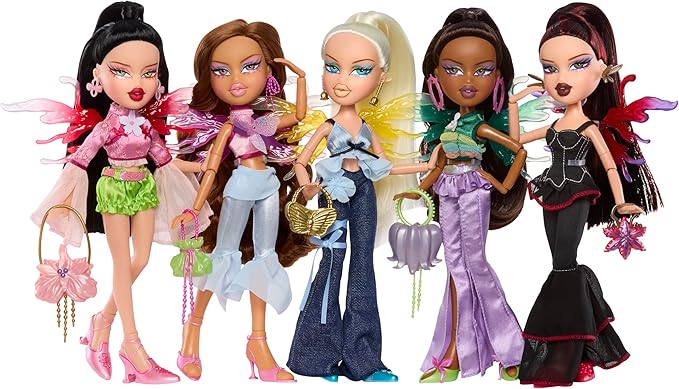 Bratz Fashion Pixiez Yasmin Collectible Fantasy Doll with Real Fashions and Accessories