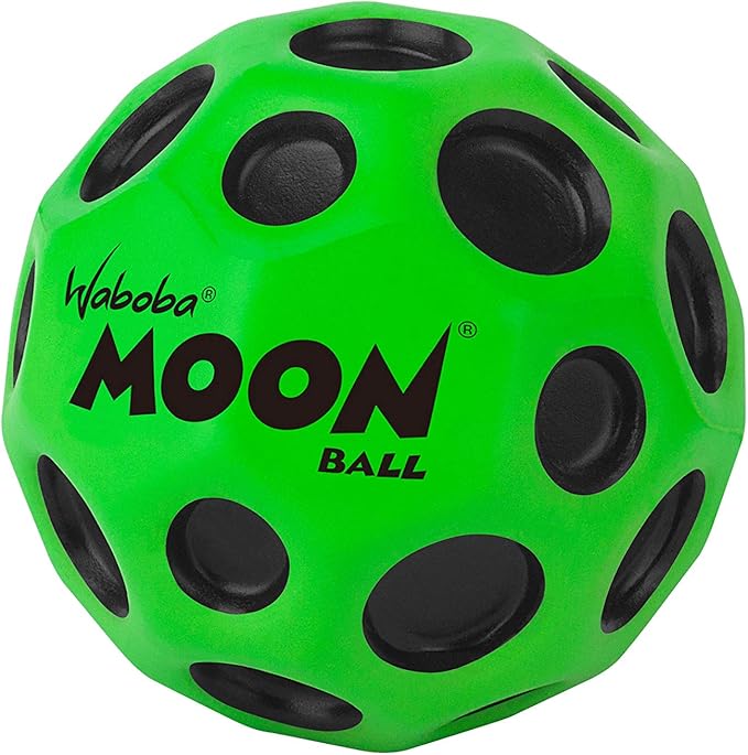 Waboba The Original Moon Ball - Hyper Bouncy Ball – Makes Pop Sound When Bounced - All Ages Extreme Bounce & Fun - Perfect for Active Play & Indoor or Outdoor Games