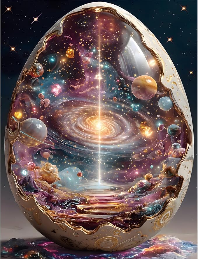 Jigsaw Puzzles for Adults 1000 Pieces Outer Space Planet Galaxy Puzzle Impossible Hard Difficult Challenging Puzzles for Teen Genesis of The Universe Jigsaw Puzzle 1000 Pieces 28 x 20 in