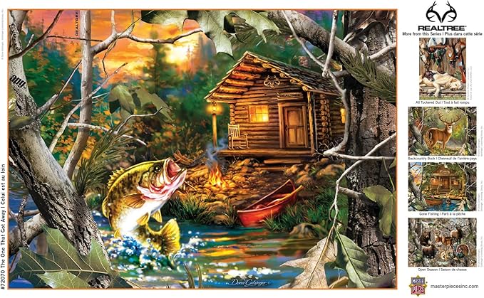 MasterPieces 1000 Piece Jigsaw Puzzle for Adults, Family, Or Youth - The One That Got Away - 19.25"x26.75"