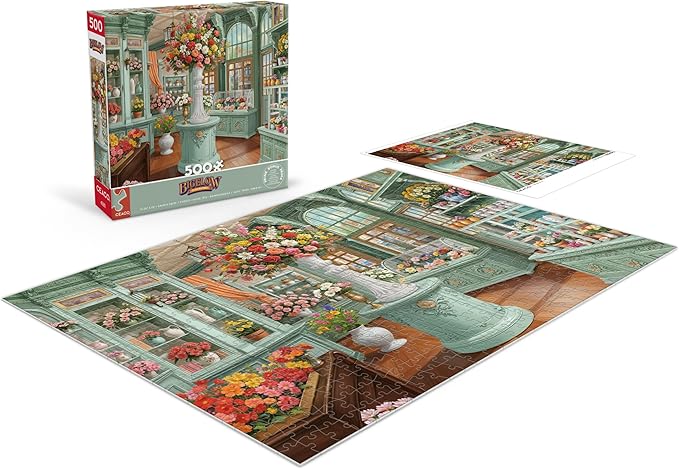 Ceaco - Bigelow - Store Interior - 500 Piece Puzzle for Adults - Challenging and Perfect for Game Nights - Finished Puzzle Size 21.25 x 15