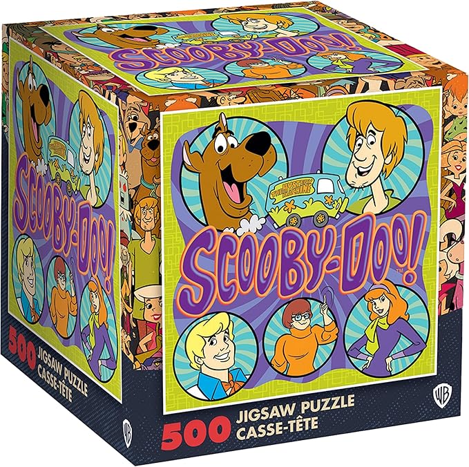 MasterPieces Hannah-Barbera Scooby-Doo 500 Piece Adult Jigsaw Puzzle - 15"x15"