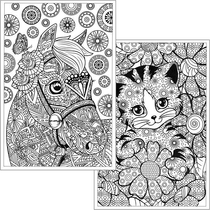 Bendon Lisa Frank Advanced Coloring Book Activity Set Includes Lisa Frank Coloring Book, Butterfly Stickers, and More