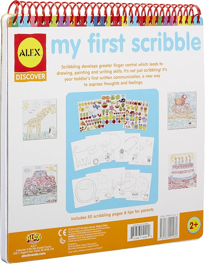 Alex Discover My First Scribble Kids Art and Craft Activity