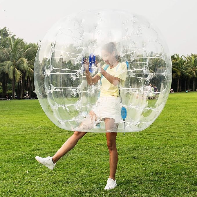 Bumper Bubble Soccer Balls for Teens/Adults, Body Zorb Ball Dia 4FT/5FT(1.2m/1.5m) 1 Pack