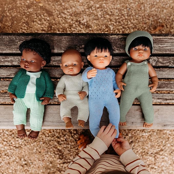 Miniland Clothes for Dolls 15" Forest Boy Set