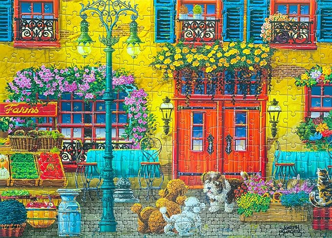 300 Piece Puzzles for Adults - Large Piece Jigsaw Puzzles for Seniors Kids - Licensed by Joseph Burgess