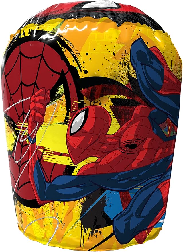 Hedstrom Spiderman Bop Bag Inflatable Punching Bag and Gloves Set, 36 Inch