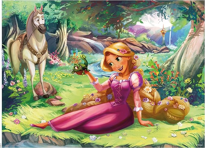 Ceaco - Disney Friends - Rapunzel and Pascal - 200 Piece Jigsaw Puzzle