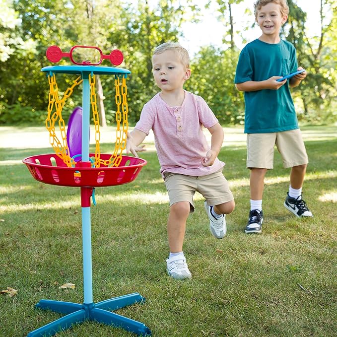 Chuckle & Roar - Family Disc Golf - Indoor or Outdoor - Fun and Family Friendly Introduction to Disc Golf - Safe and Durable - Ages 3 and Up
