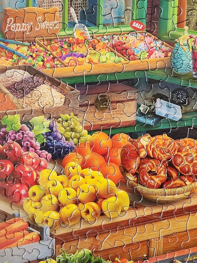 Springbok Lake Windermere General Store 1000 Piece Jigsaw Puzzle for Adults - Unique Cut Pieces - Made in USA