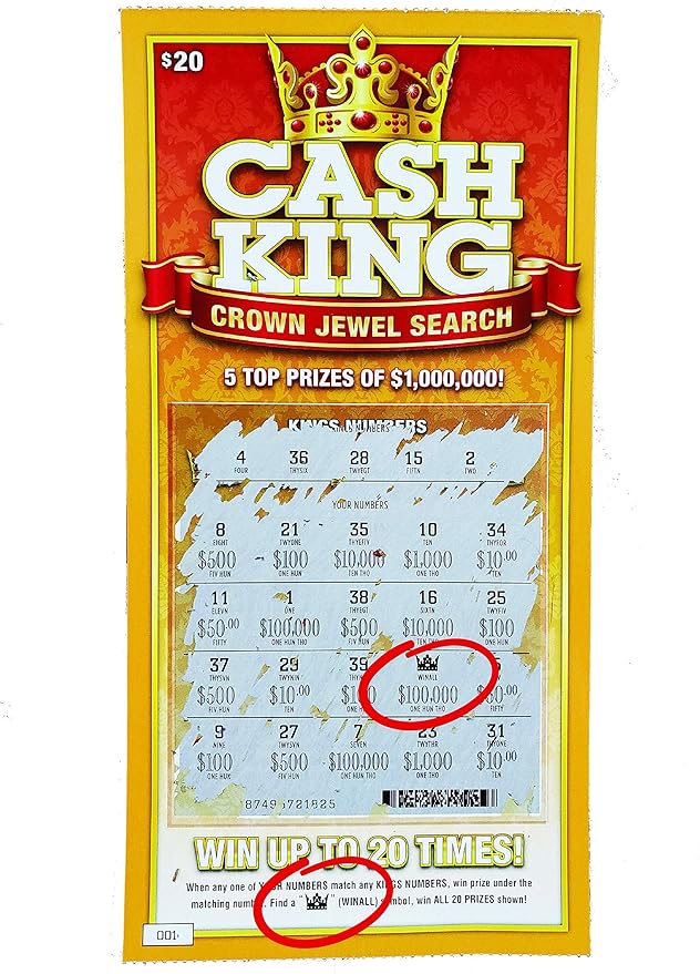 Prank Lottery Tickets and Scratch Cards Look Real - $1 Million Winning Ticket Gag Set