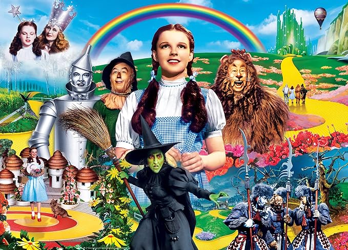 MasterPieces 1000 Piece Jigsaw Puzzle for Adults, Family, Or Youth - Wonderful Wizard of Oz - 19.25"x26.75"