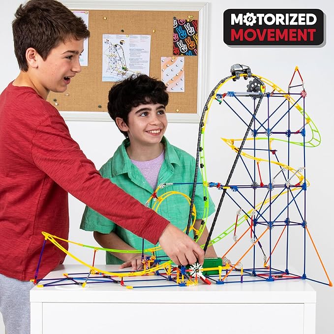 K'NEX Education - STEM Explorations: Roller Coaster Set ‚ 546 Pieces, Creative Building Set‚ Ages 8+