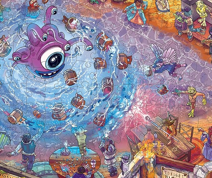 The Puzzled Patron • 1000-Piece Jigsaw Puzzle from The Magic Puzzle Company • Series Three