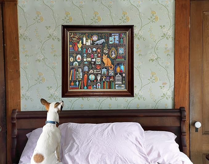 eeBoo 1000 Piece Puzzle - Alchemist's Closet Jigsaw Puzzle for Adults, Square 23" x 23" Made with Recycled Board & Vegetable-Based Ink