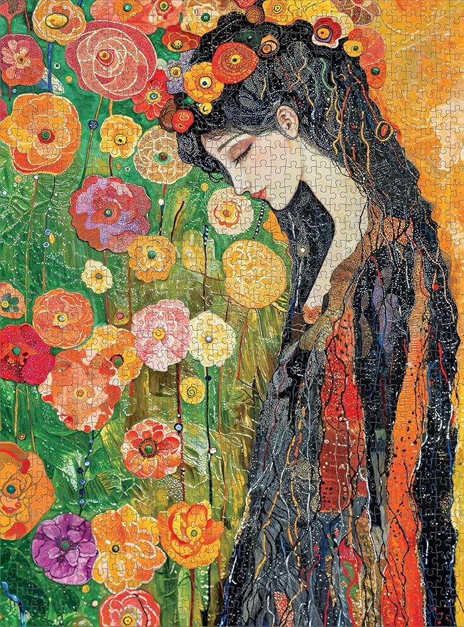 Cross & Glory - 1000 Piece Jigsaw Puzzle for Adults |Garden of Radiant Dreams| Intricate Floral Artwork | Relaxing Puzzle Experience| 20x27 Inches | Flower Puzzle