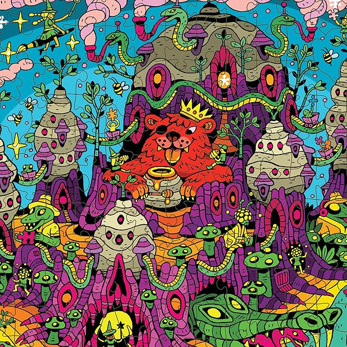 Magic Puzzles 3-Pack • Series Five • The Drippy Trip, The Golden Goose, & The Coveted Comet • 1000 Piece Jigsaw Puzzles from The Magic Puzzle Company