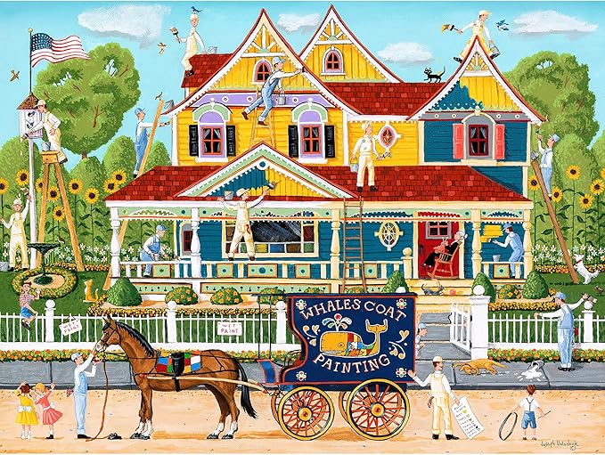RoseArt - Puzzle Collector - Painted Lady - 500 Piece Jigsaw Puzzle for Adults