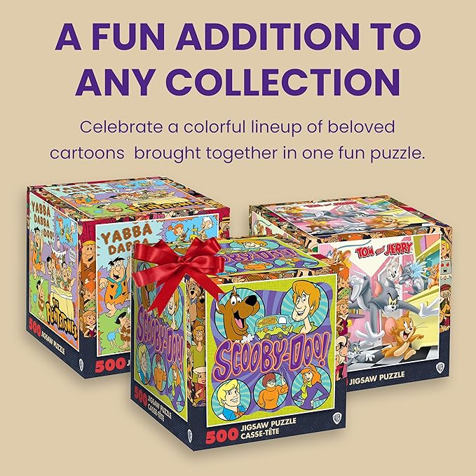 MasterPieces Hanna-Barbera Flintstones 500pc Puzzle