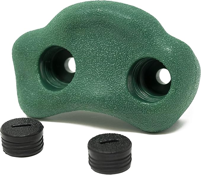 Squirrel Products Rock Climbing Holds for Kids, Deluxe Extra Large Climbing Rocks with Mounting Hardware - DIY Rock Wall Indoor & Outdoor Playground Accessories Wall Climbing Kit - Ages 3+