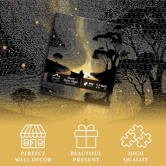Impossible Puzzles for Adults 1000 Pieces, Nature Landscape Scenery Hard Jigsaw Puzzles, River Plant Difficult Challenge Puzzle