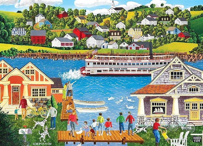 MasterPieces Sweet Summer Memories Jigsaw Puzzle - 500 Piece EZ Grip, Summer Theme - Adult