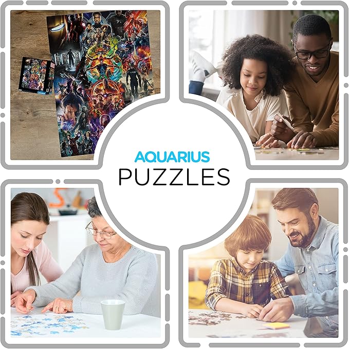 Aquarius Marvel Avengers Collage (3000 Piece Jigsaw Puzzle) - Glare Free - Precision Fit - Officially Licensed Marvel Merchandise & Collectibles - 32 x 45 Inches