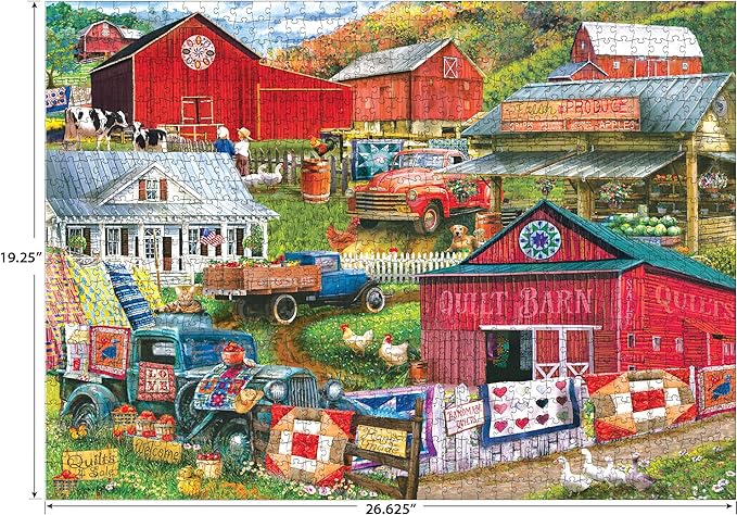 RoseArt - Puzzle Collector - Country Compilation - 1000 Piece Jigsaw Puzzle for Adults