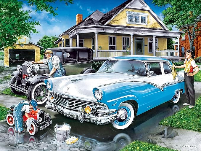MasterPieces 400 Piece Jigsaw Puzzle for Adults, Family, Or Youth - Three Generations - 18"x24"