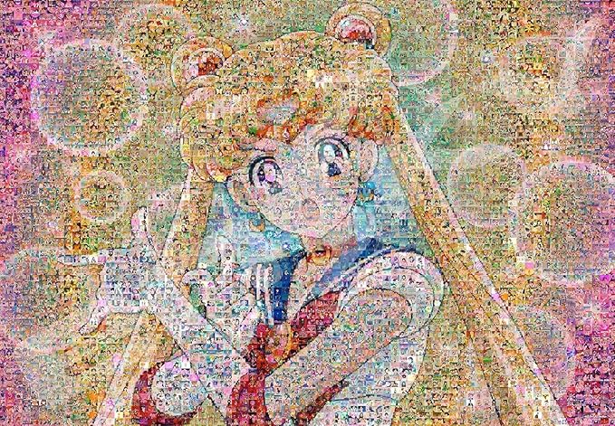 ensky Jigsaw Puzzle - Sailor Moon: Mosaic Art 1000pcs (1000T-43)