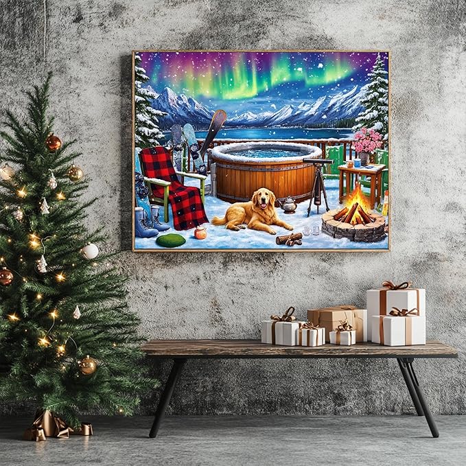 Northern Light - 1000 Piece Jigsaw Puzzle for Adults - Challenging Puzzle Perfect for Game Nights - Finished Size is 20.5 x 15 -Gift for Christmas, Anniversary, Birthday,Family