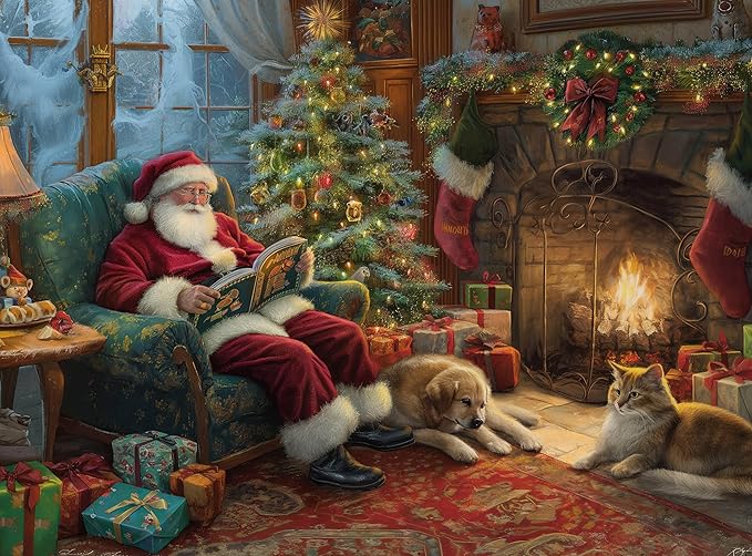 Nattork Jigsaw Puzzle 1000 Pieces for Adults, Christmas House,Challenging Adult Puzzles for Christmas Decor & Gift