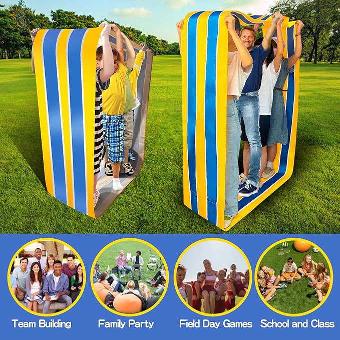 Team Building Games Teamwork Games for Working Adults Ice Breaker, Group Activities for Field Day/Outdoor