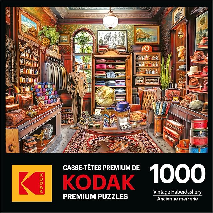 Roseart - Kodak Premium - Vintage Haberdashery - 1000 Piece Jigsaw Puzzle for Adults