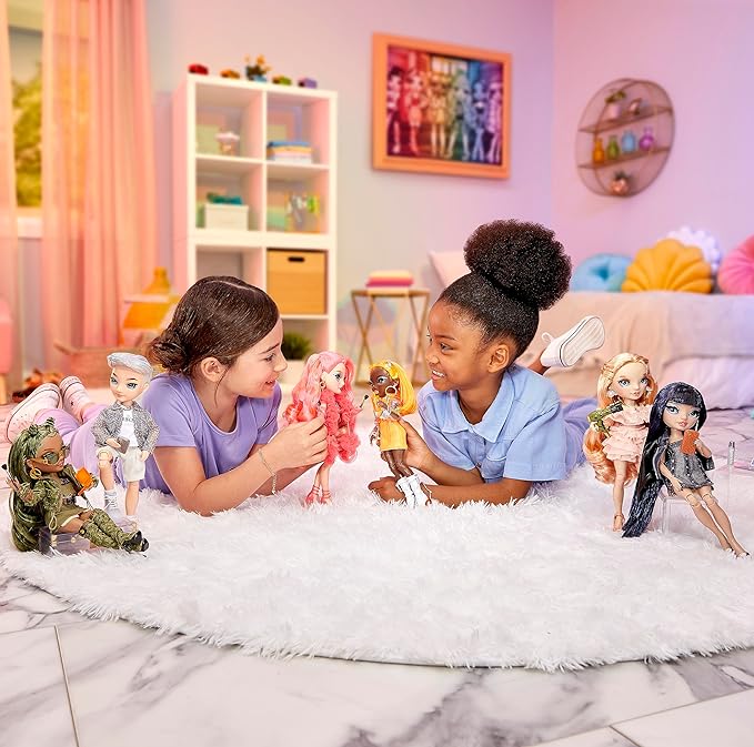 Rainbow High Priscilla- Pink Fashion Doll. Fashionable Outfit & 10+ Colorful Play Accessories. Great Gift for Kids 4-12 Years Old and Collectors.